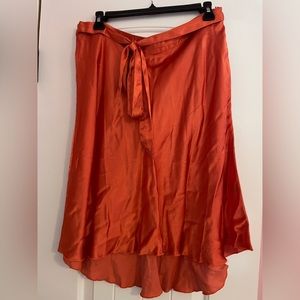 Club Monaco satin skirt, size 8